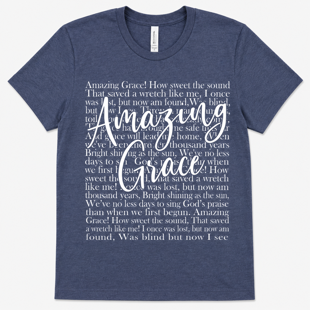 Amazing Grace shirt mockup
