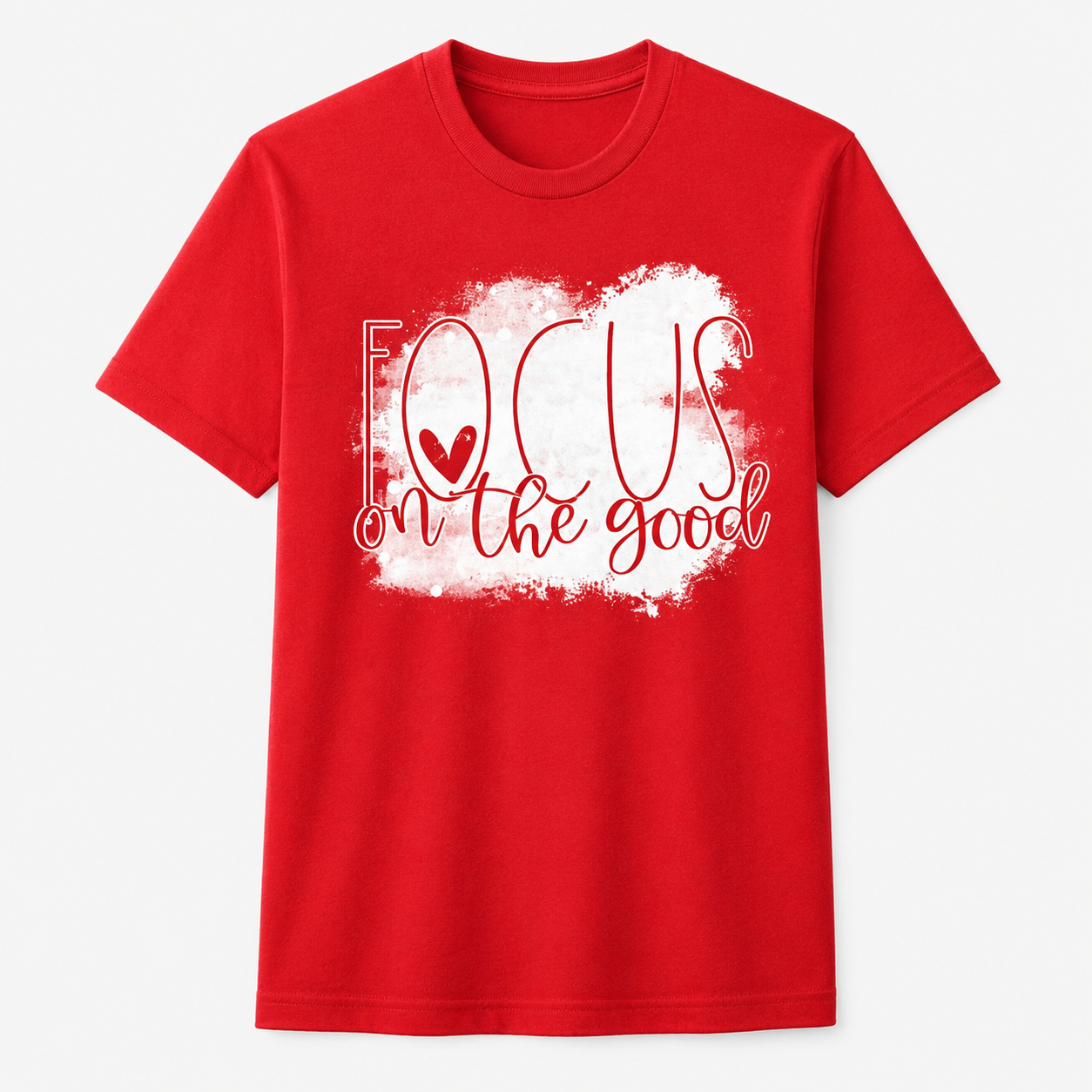 Focus on the Good shirt mockup
